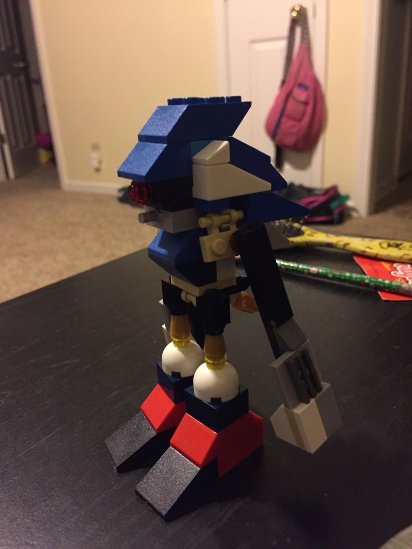 Lego Mecha Sonic
