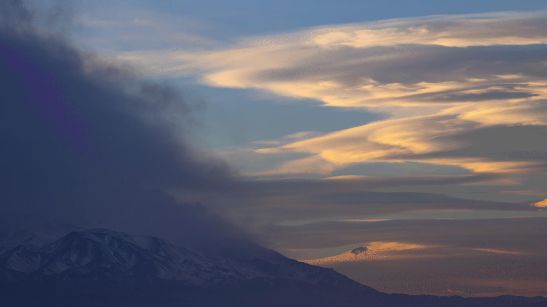 Lenticular Clouds in Argentina [OC]
