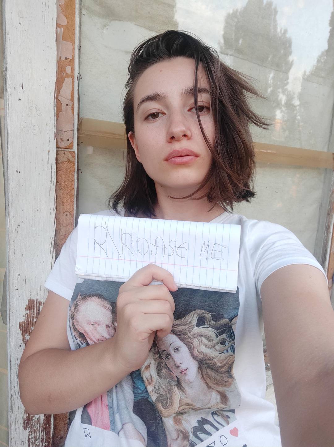 Let's see what you got now. 😃 21 years old, planning on show business, while working in office.