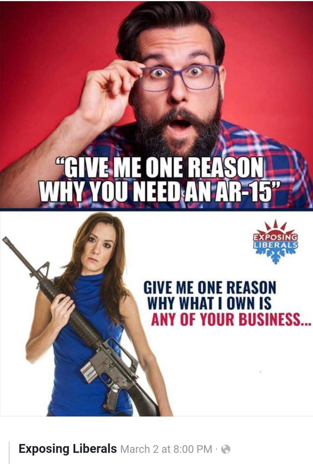 Liberals = exposed