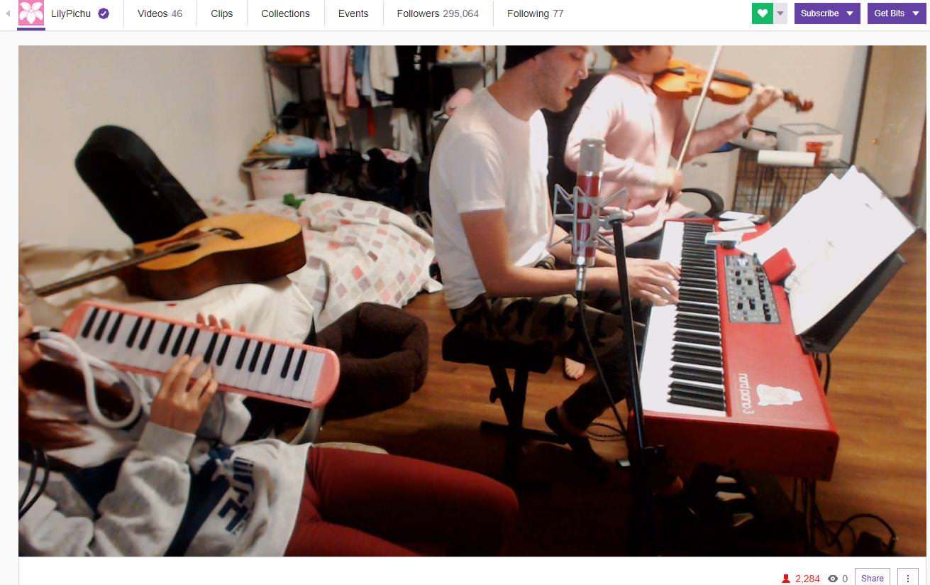 LilyPichu Camel Toe 07/12/2017 stream ~4 hours 35 minutes