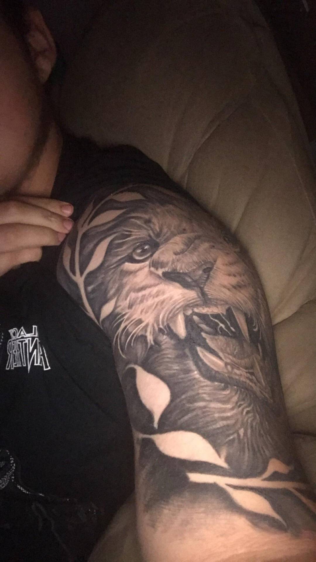Lion tattoo