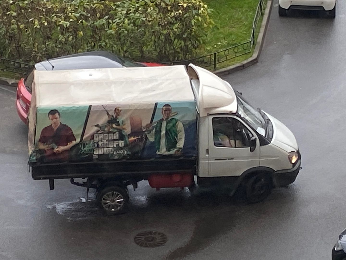 Literally GTA in Russia