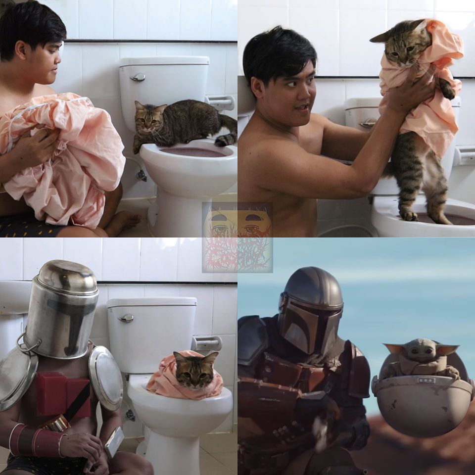 Lowcost guy and his Kitty Yoda