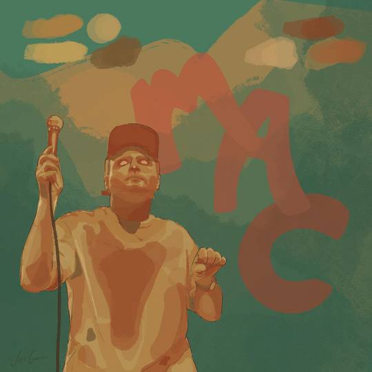 Mac DeMarco drawing i made on procreate a couple days ago!