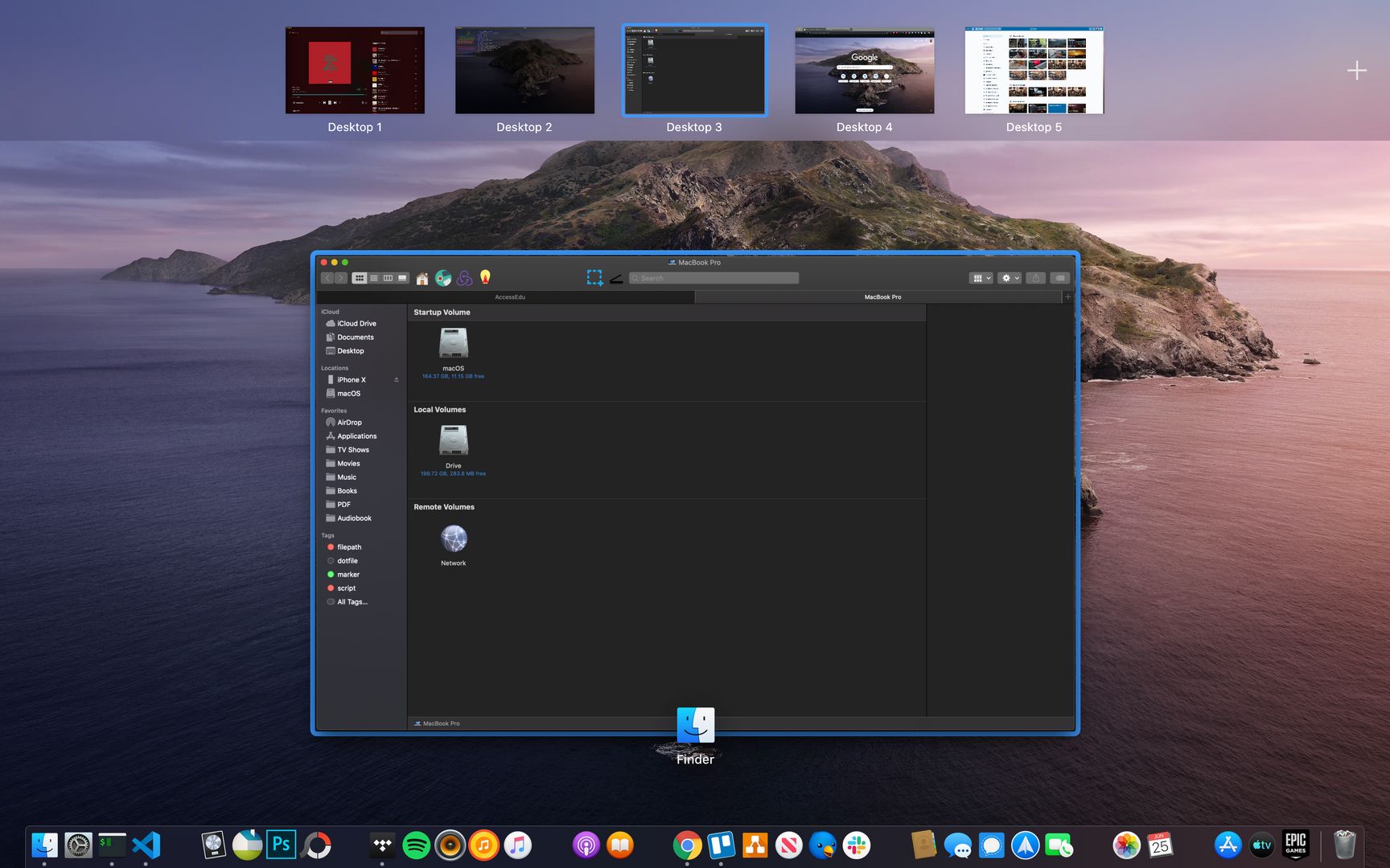 Mac Workspace: macOS Catalina Edition