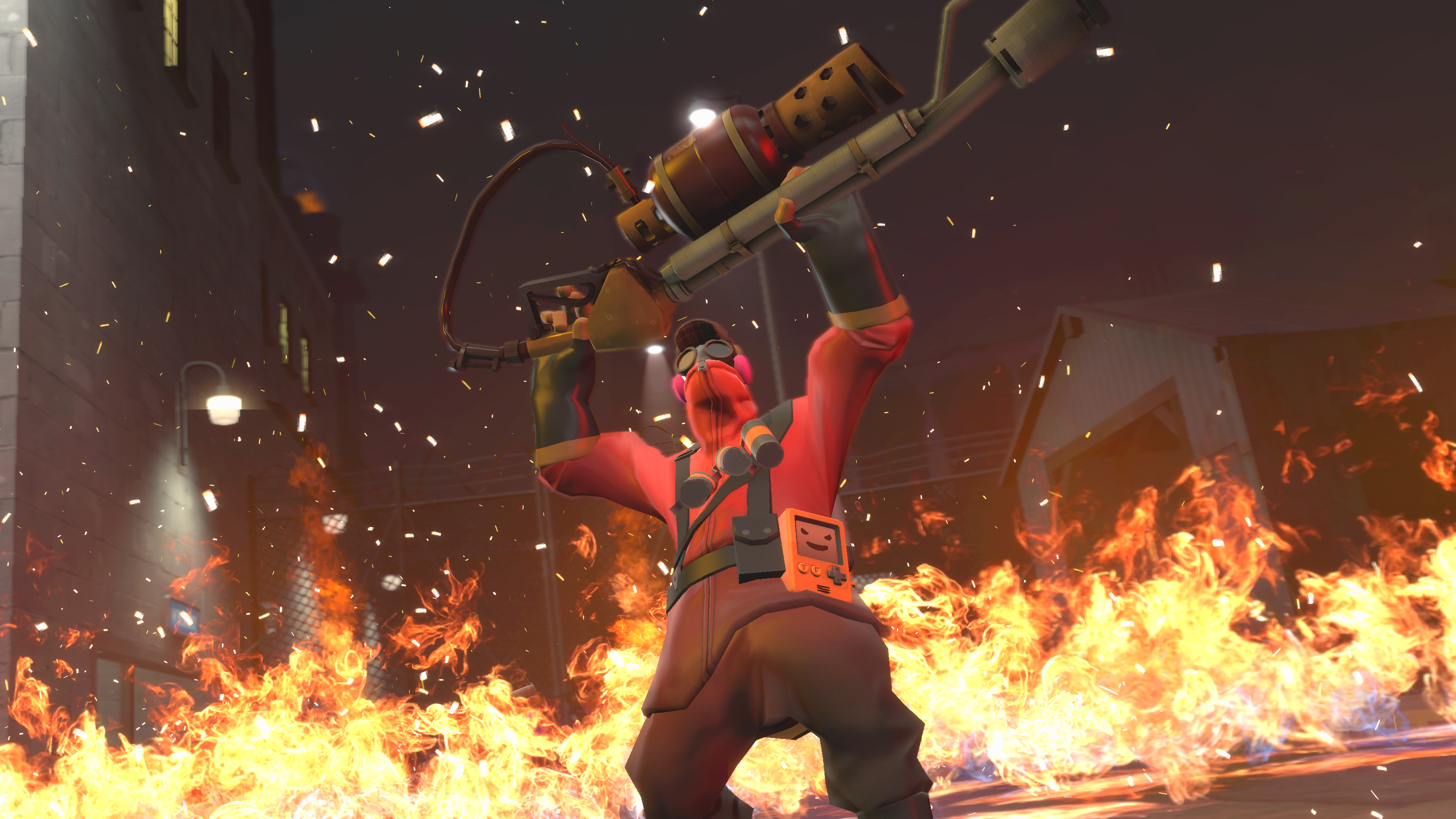 Made a little thing with my Pyro loadout | Scrolller