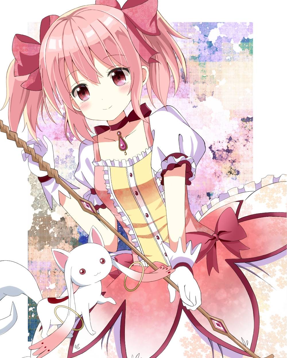 Madoka and Kyubey