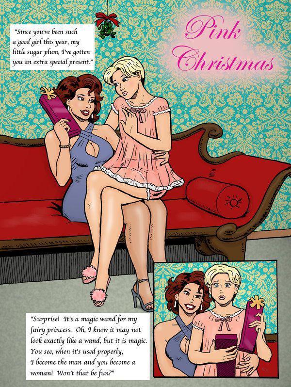 Magic wand (sissy, feminization, pegging)