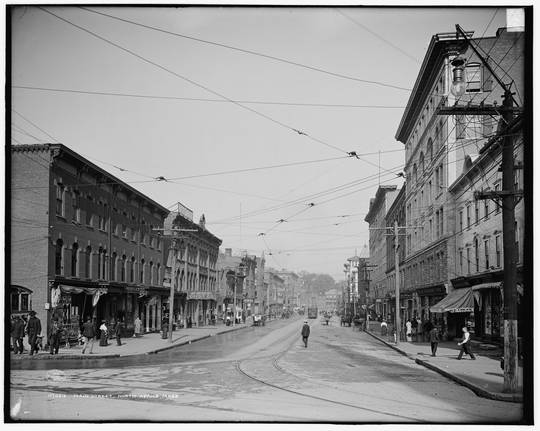 Main Street, North Adams, Massachusetts, 1908.