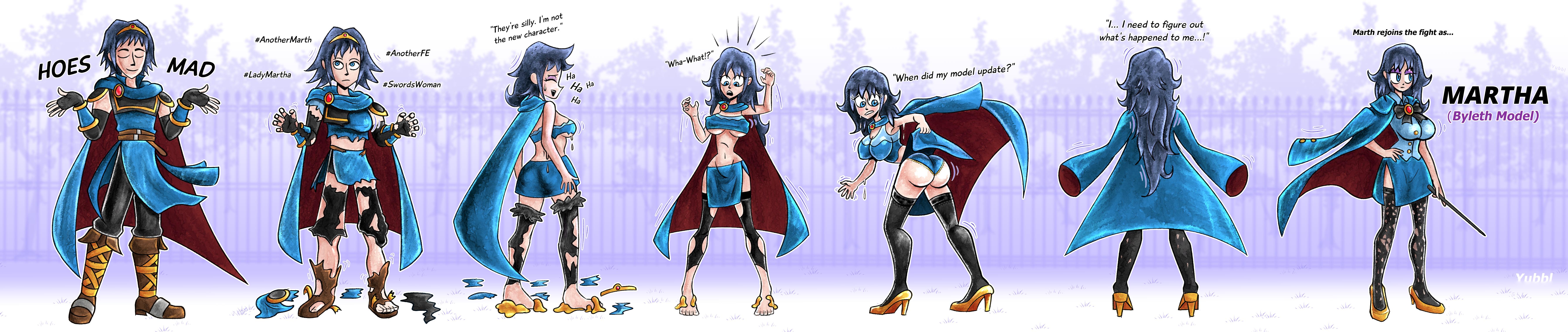Marth to Byleth [MTF/TGTF; Character TF/Twinning][Fire Emblem] - Yubbl ...