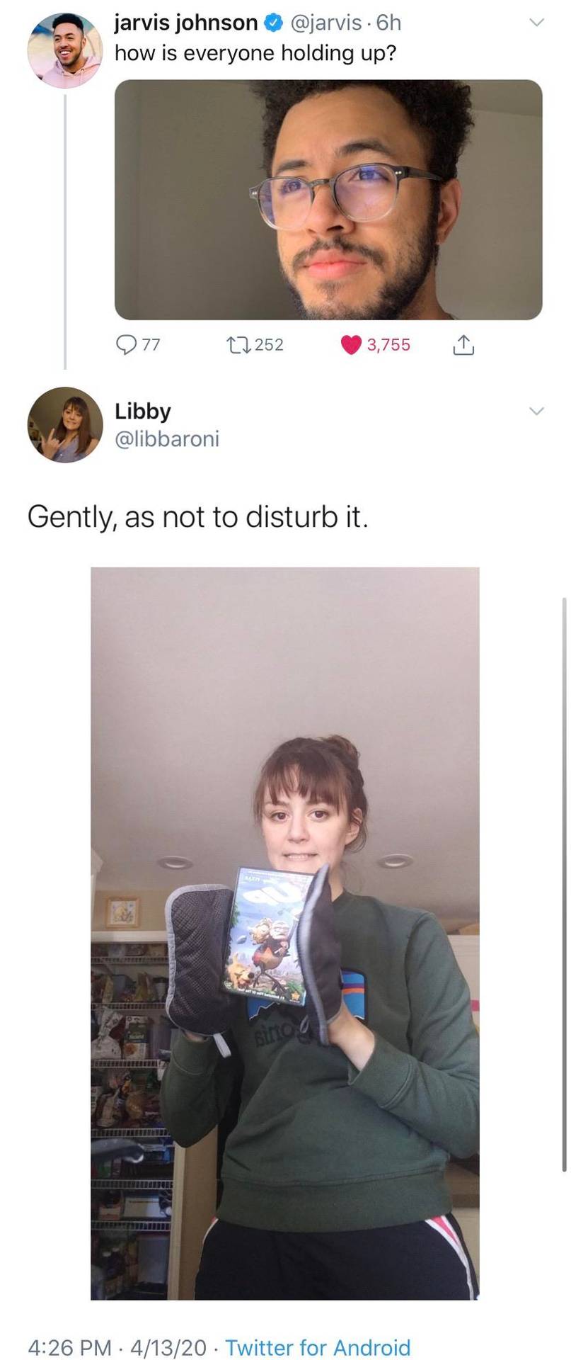 How are you holding up?