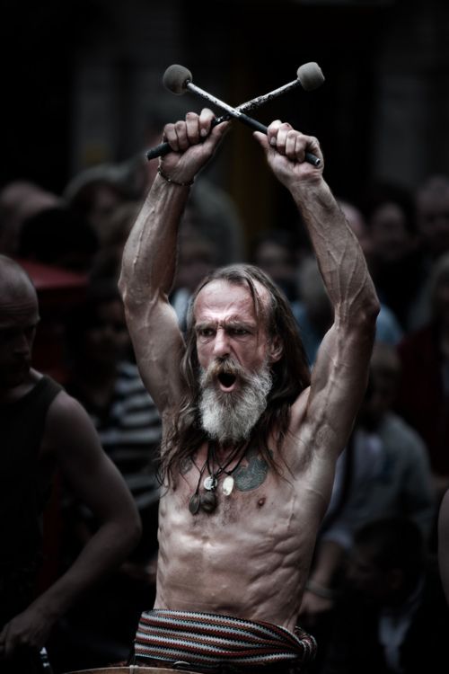 Meet Techno Viking's Dad.  All kinds of awesome in one photo.
