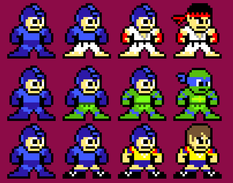 Megaman Cosplayer as: Ryu, Leo, Jun Misugi