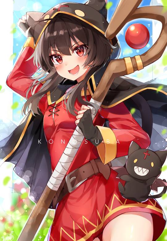 Megumin as Chomusuke
