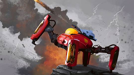 Mekamon Card Art by Rachel Denton