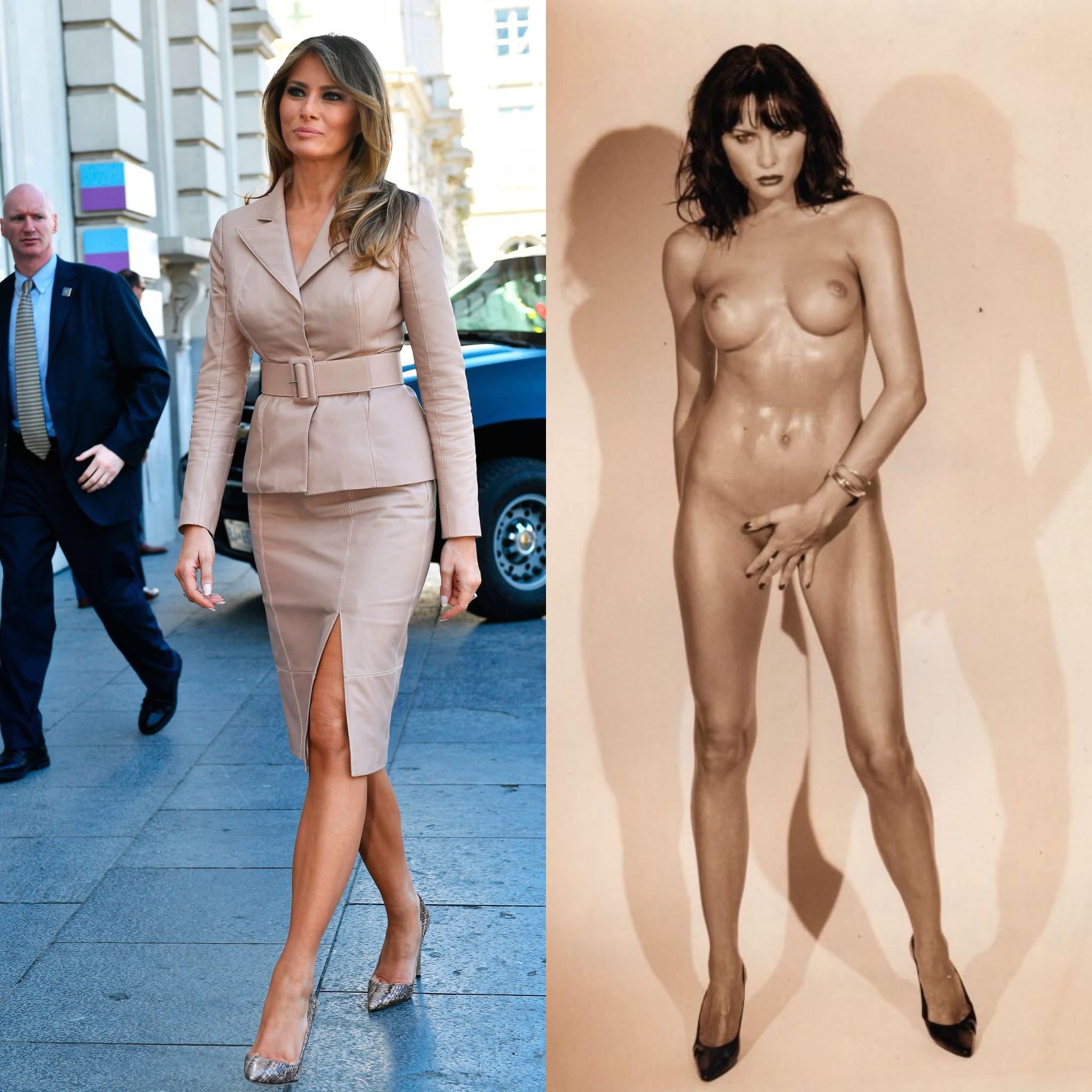 Nude pics of melania trump