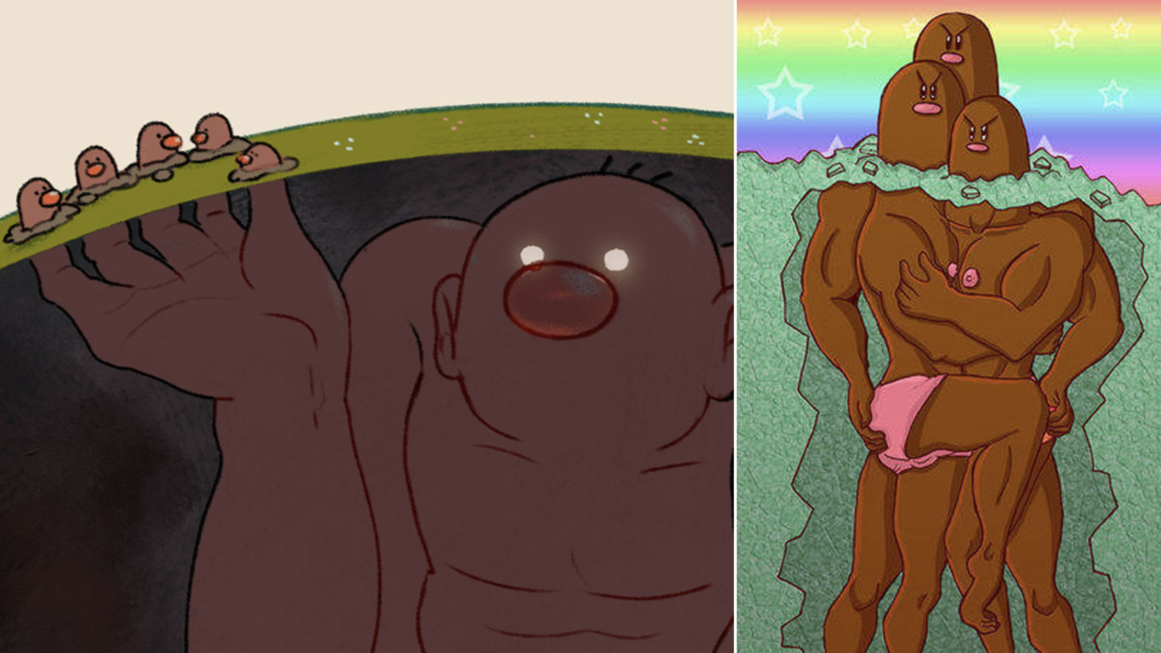 [Meme History] Diglett Underground Turns 16 Years Old Today | Scrolller