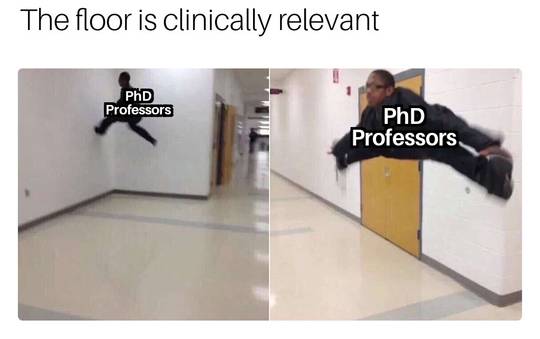 [meme] Pre-clinical School Exams Summarized in One Image