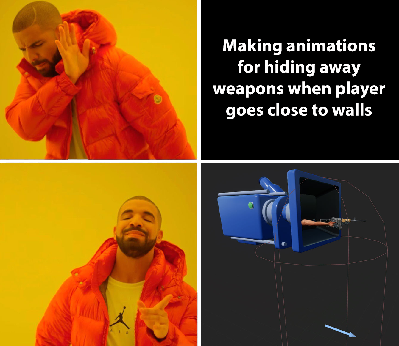 [MEME] Weapon clipping | Scrolller