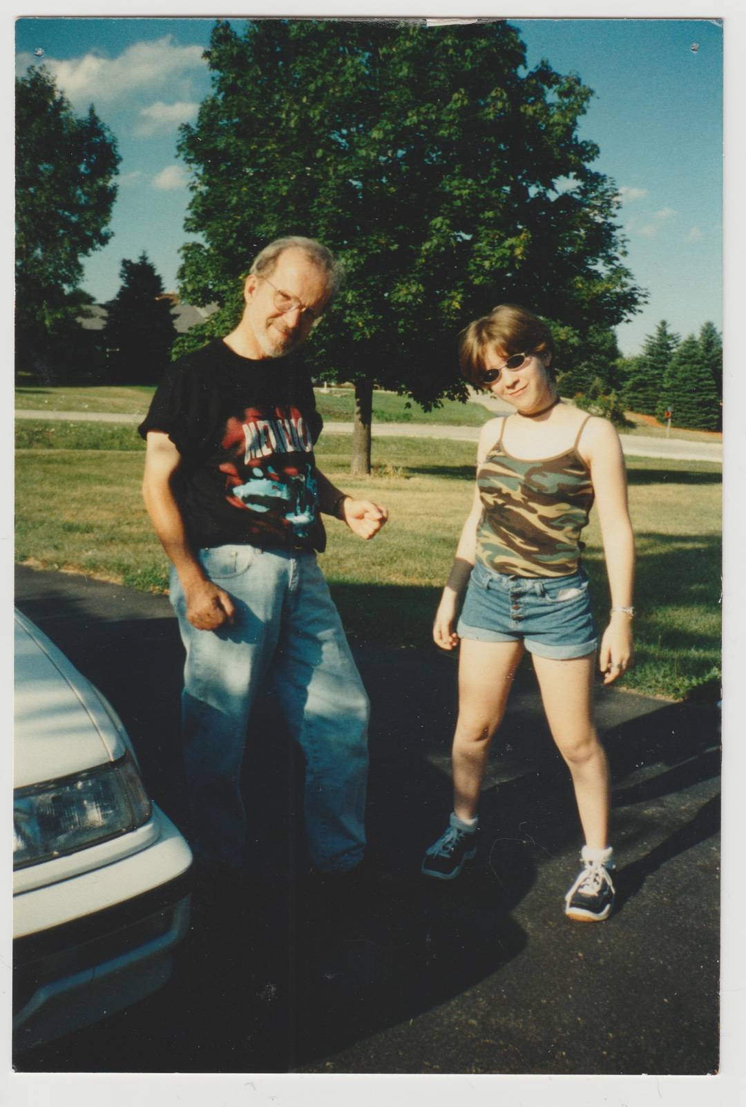 Metallica Concert, mid 90s. Happy 80th Birthday Dad, I love you.