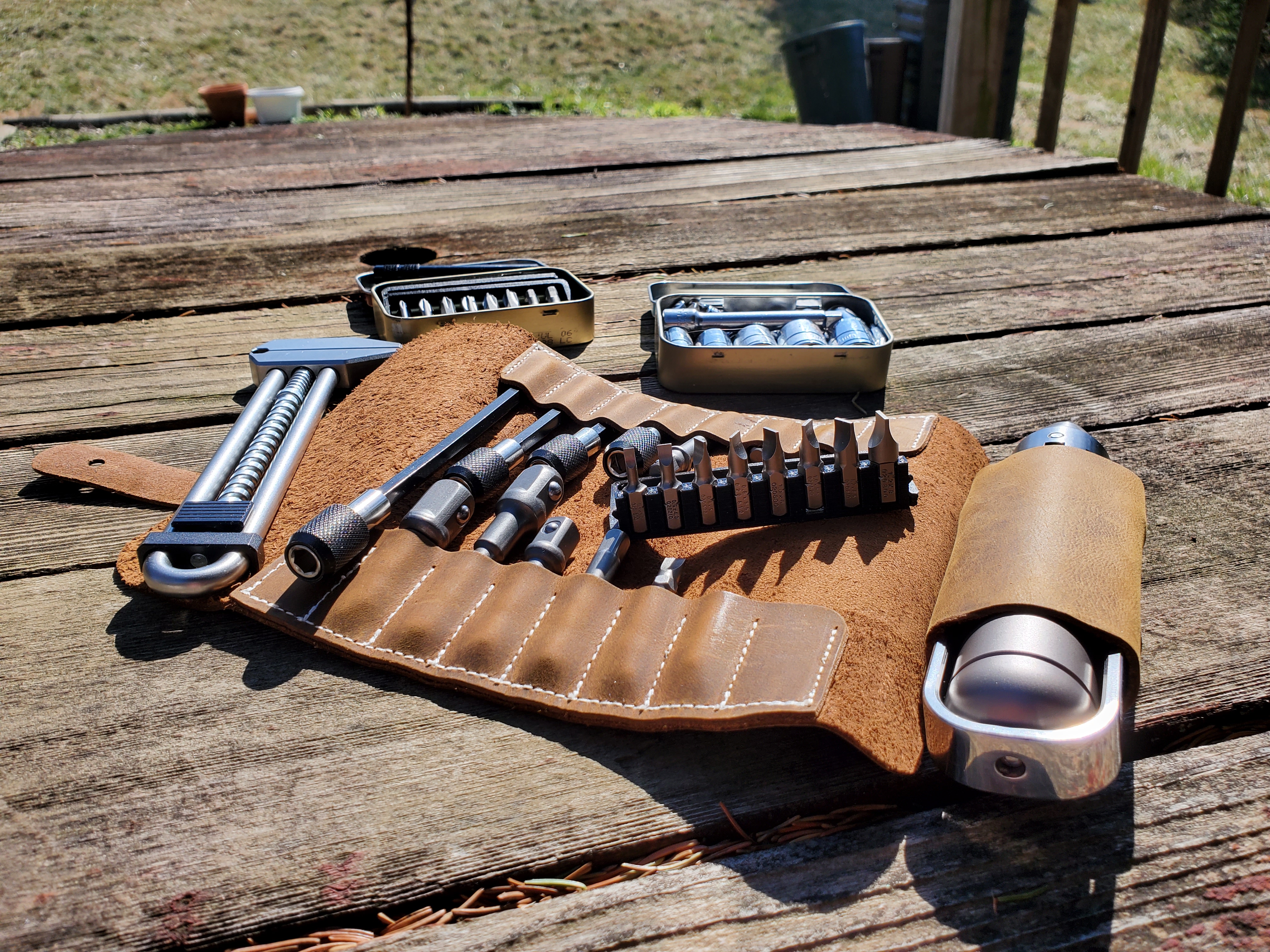 Metmo Driver and Grip and bit extension set and case [OC]