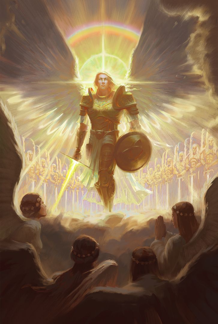 Michael, the Archangel by Harshanand Singh