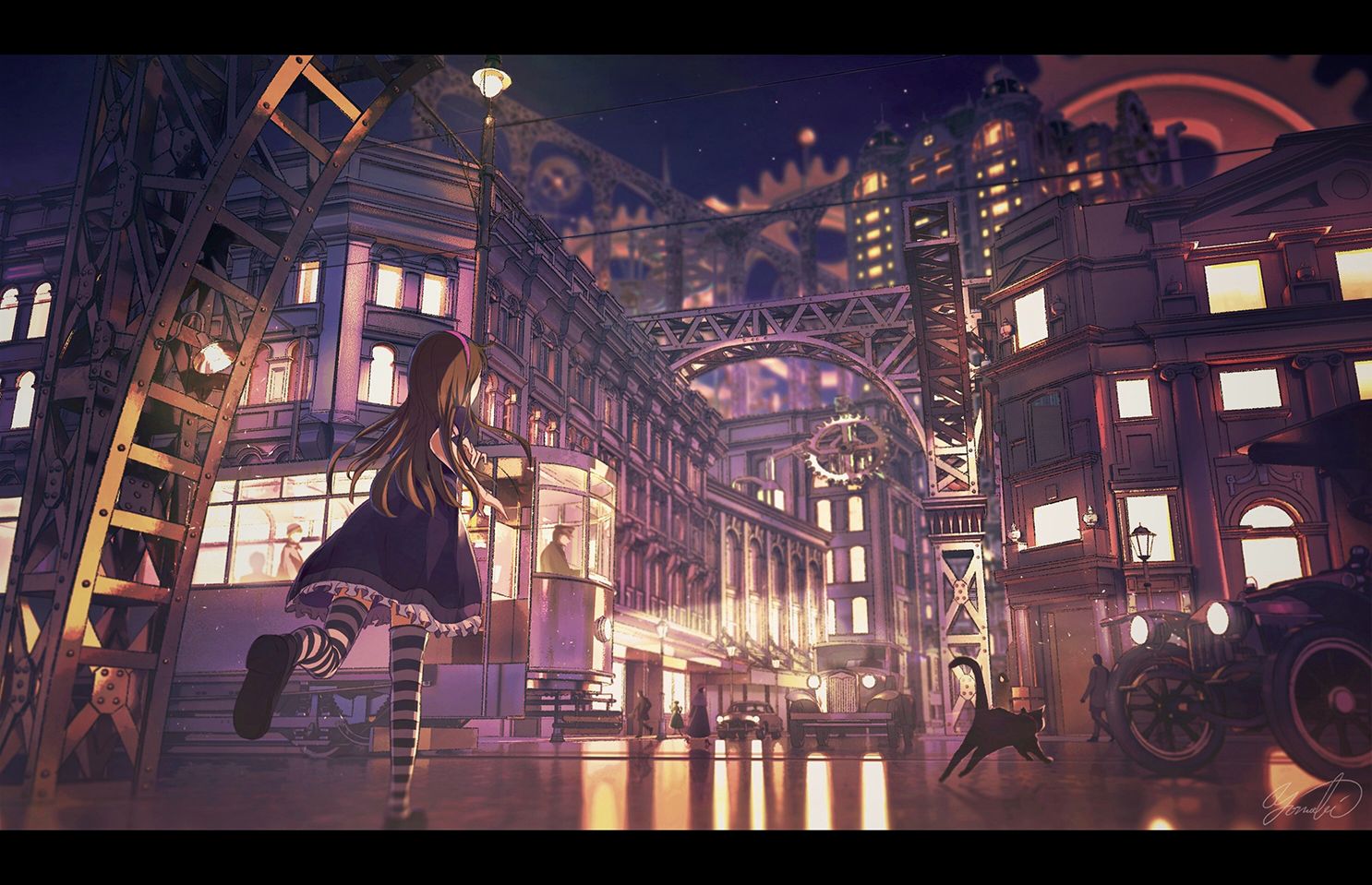 Midnight Escape by yomochi
