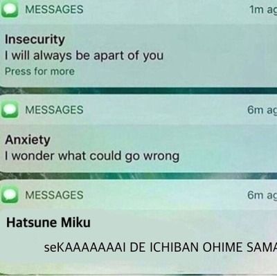 Miku has cured my depression | Scrolller