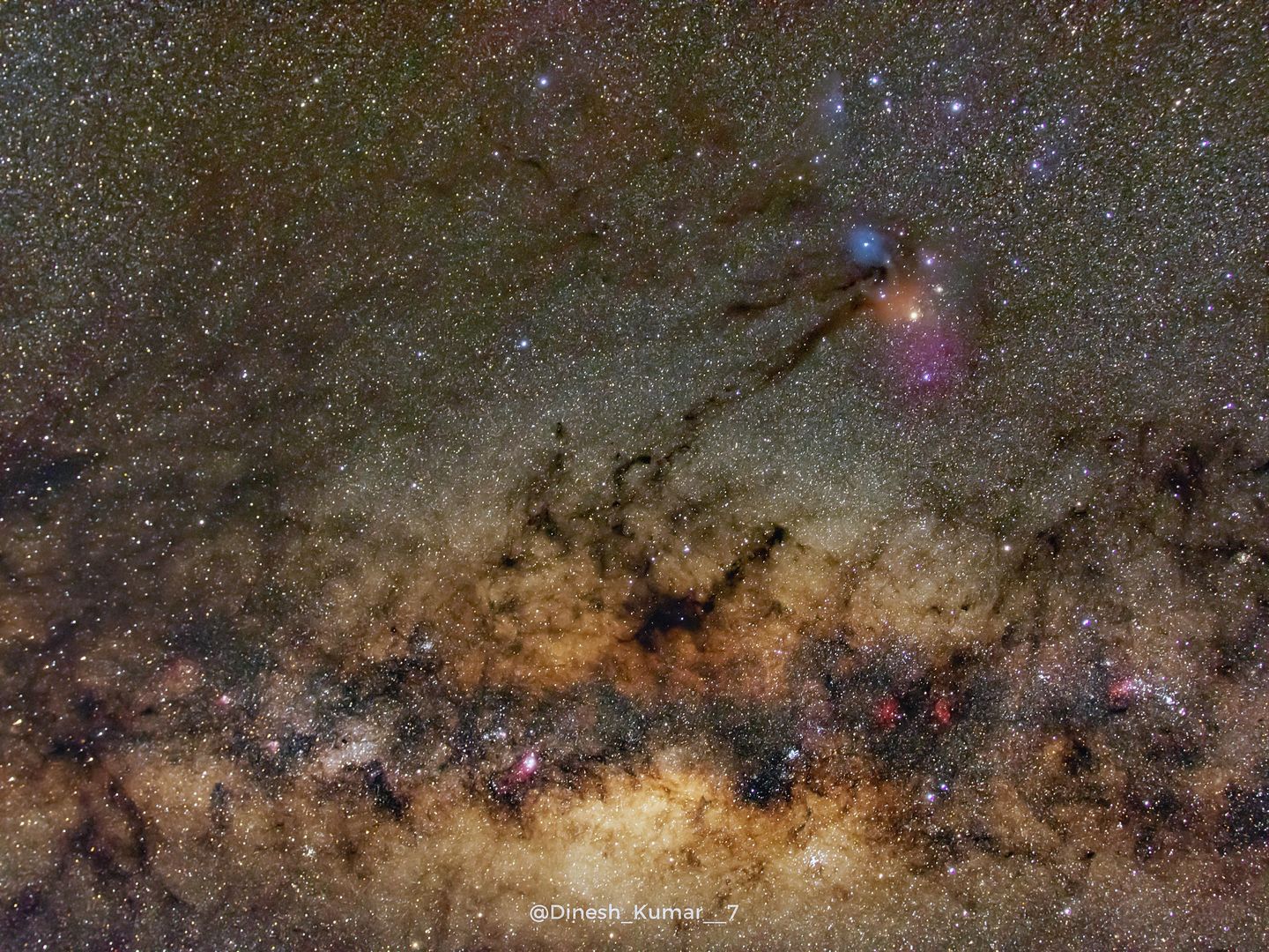 Milkyway core | 505 photos stacked | heavily cropped