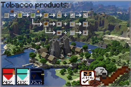 Minecraft smoking mod (1.14.x-1.15.x) | Scrolller