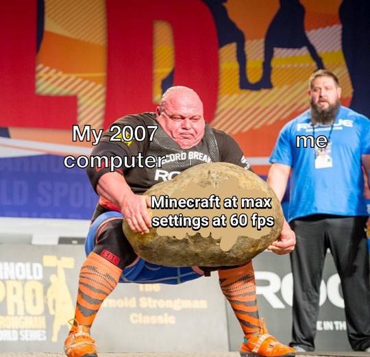 Minecraft's optimization tho