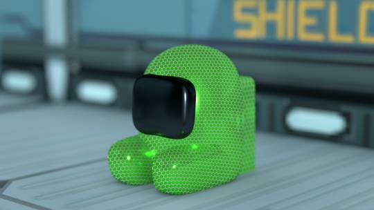 Mini Crewmate render