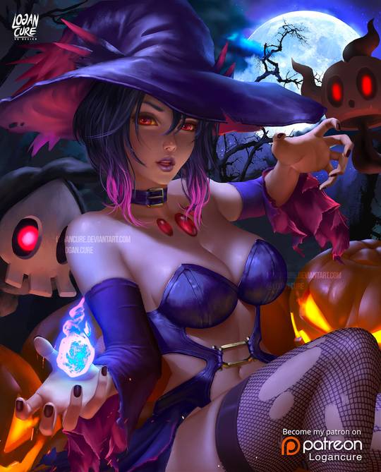 Mismagius Gijinka by Logan Cure