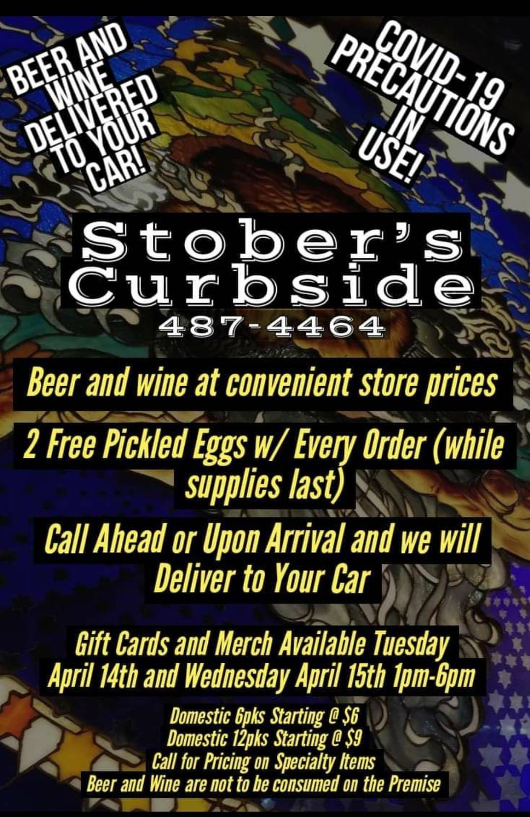 Missing Stober’s? Show them some love 4/14 &amp; 4/15!