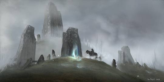 "Mist Over Barrow Downs" by Jan Rozanski