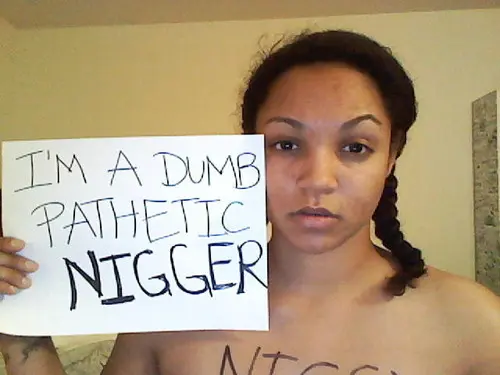 Mixed raceplay body writing and signs featuring Black and white women from JesusRaves