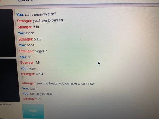 More Omegle cei.
