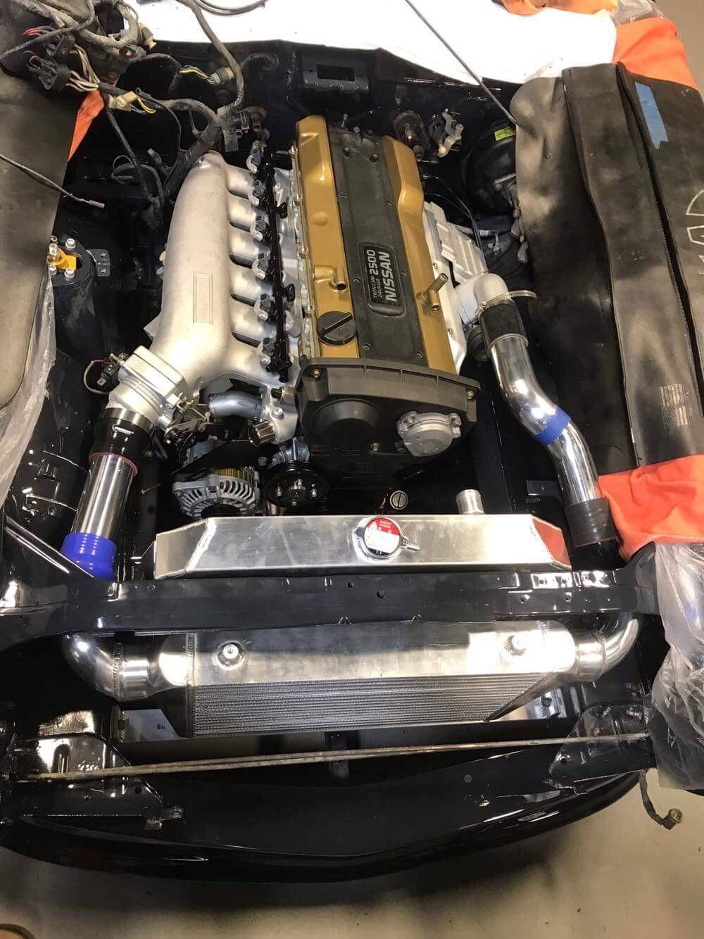 More progress on the RB25 swap into my 78 280z