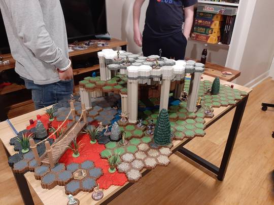 Most Overhangy Map I've Ever Built