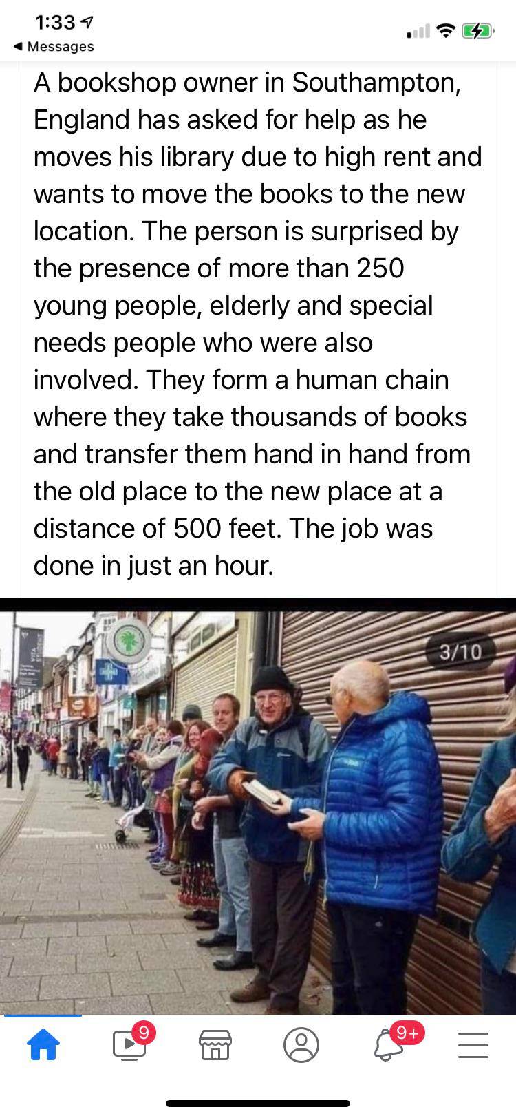 Moving a Library to Help a Neighbor