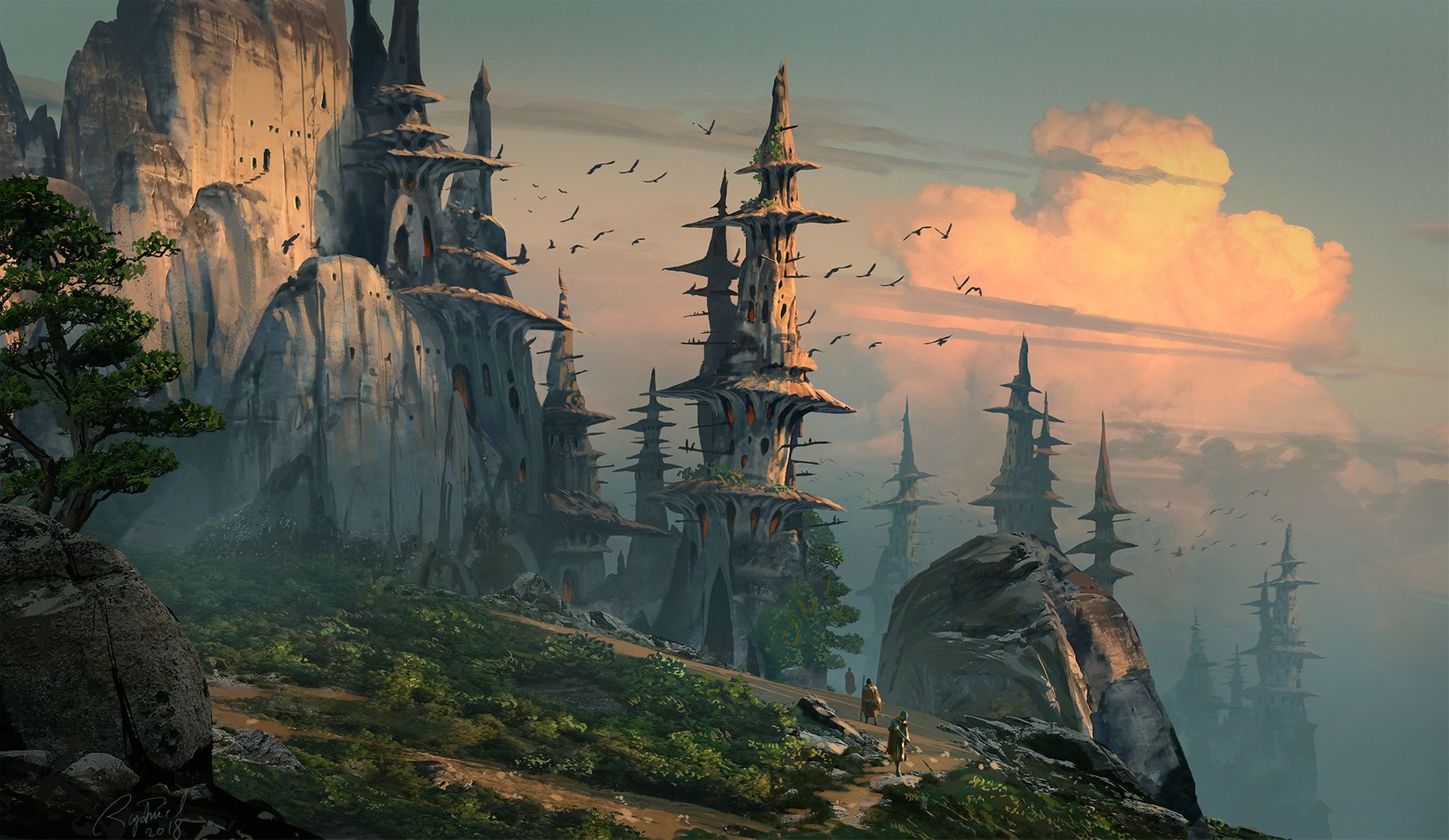 Mushy Land by Raphael Lacoste