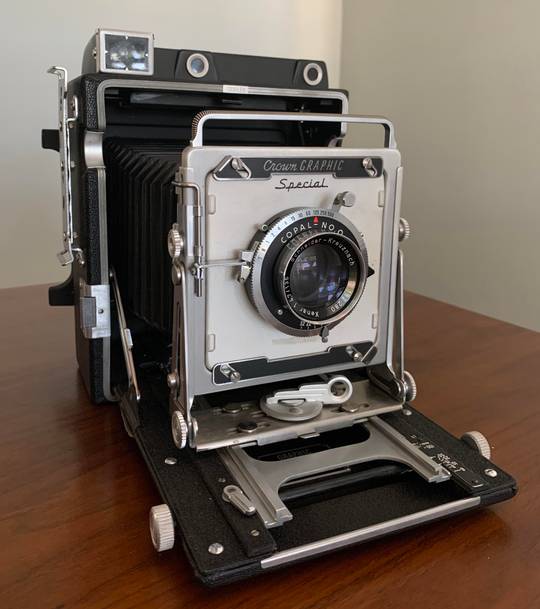 My 1959 Crown Graphic 4x5 camera