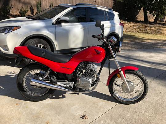 My 2007 Honda Nighthawk Clean!