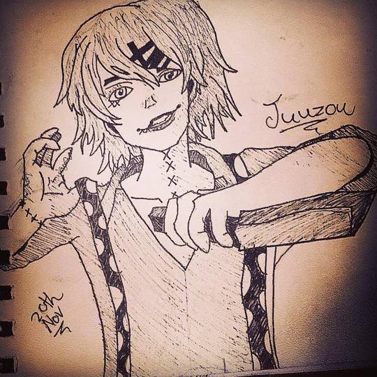 My attempt at drawing Juuzou!!