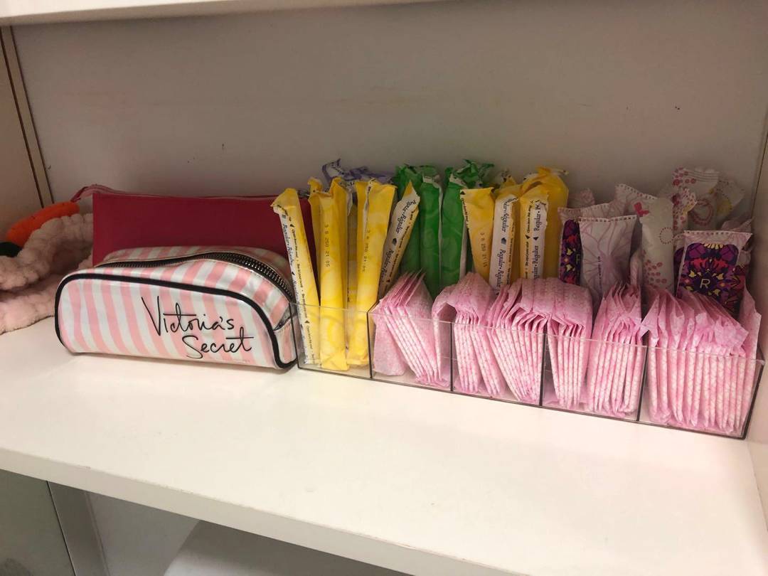 My bathroom organization