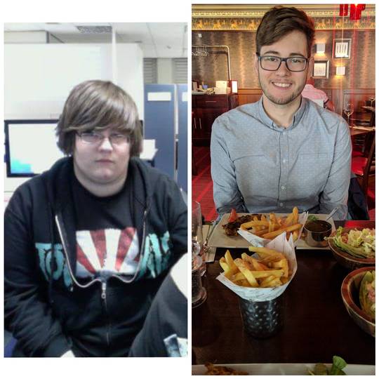 My boyfriend doesn't even look like the same person (16 to 21)