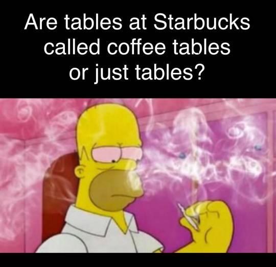 My coffee table is an ottoman