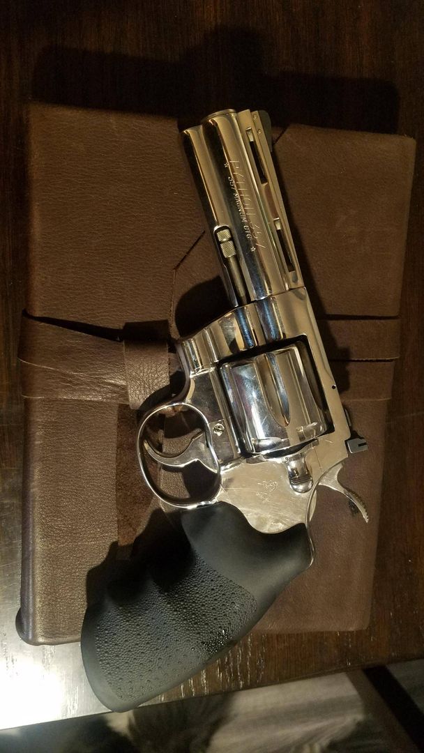 My Colt Python .357 "Combat Magnum"