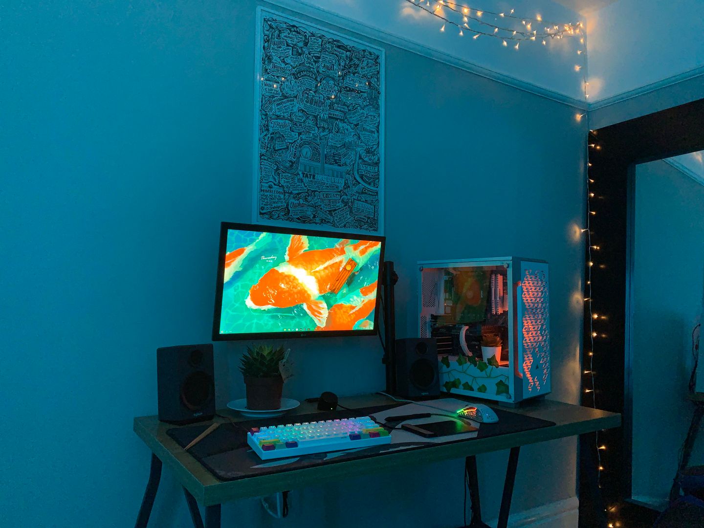 My cosy minimal setup